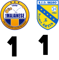 Majanese-Arzino 1-1