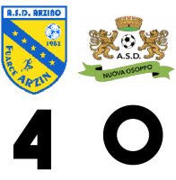 TABELLINO ARZINO-OSOPPO 4-0